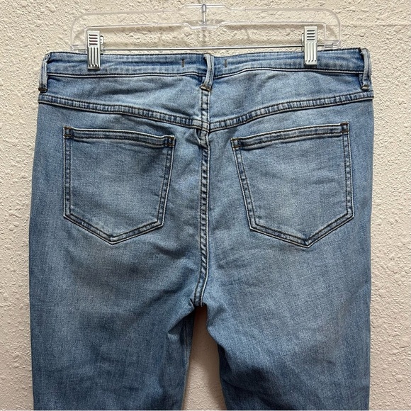 Free People Button Fly Denim Skinny Jeans Size 31 - Picture 3 of 5